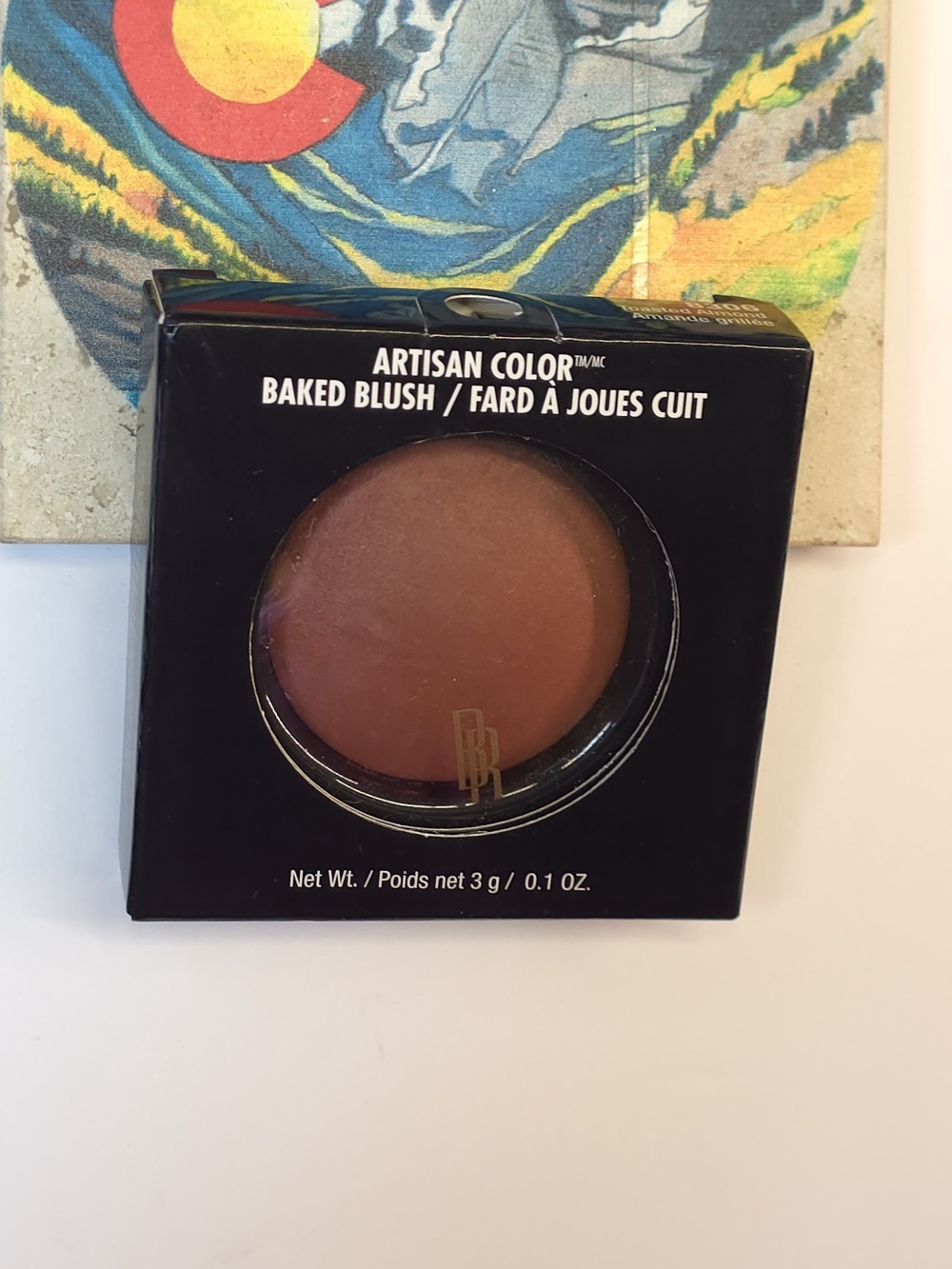 Black Radiance Artisan Color Baked Blush - 8306 Toasted Almond